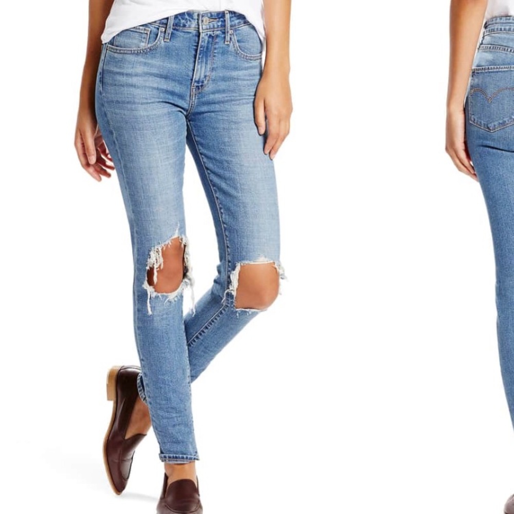 LEVI  721 high rise skinny